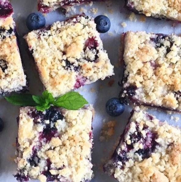 Blueberry Polenta Cake